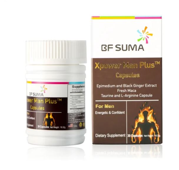 BF Suma X Power Man Plus Capsules men's health product in Uganda
